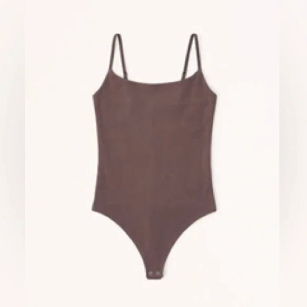 Abercrombie & Fitch Brown Cami Bodysuit